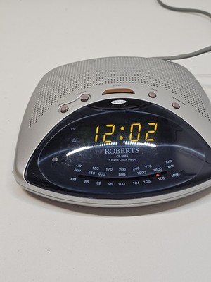 Roberts CR9961 3 Band Radiowecker UKW/MW/LW Wecker getestet funktioniert