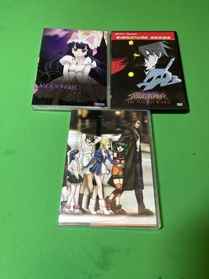 Lot Of 3 Solty Rei Series 6 , Moon Phase 1, Soultaker - The Monster Within DVDs