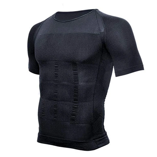 Be-In-Shape Men's Slimming Body Shaper Underwear Vest Tummy Control Tank Tops UK - Picture 27 of 33