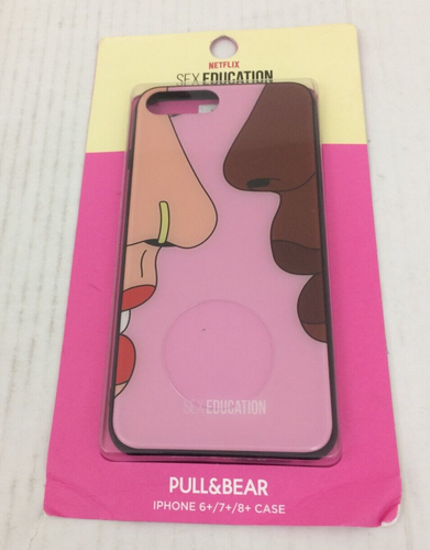 Pull & Bear Women''s Tote Bag / iPhone Case Bundle Cream Sex Education Used F1 - Picture 10 of 13