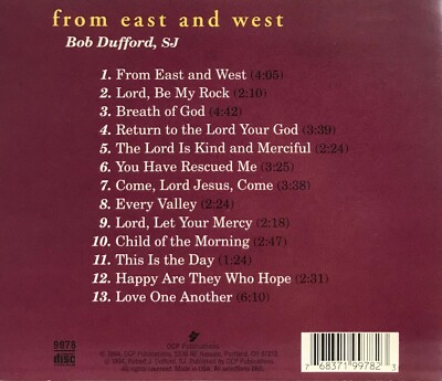 Bob Dufford: From East and West (CD OCP Publications) *Very Good