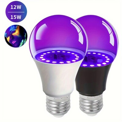 LED Black Light Purple Party Ghost House Fluorescent Atmosphere Decoration Light