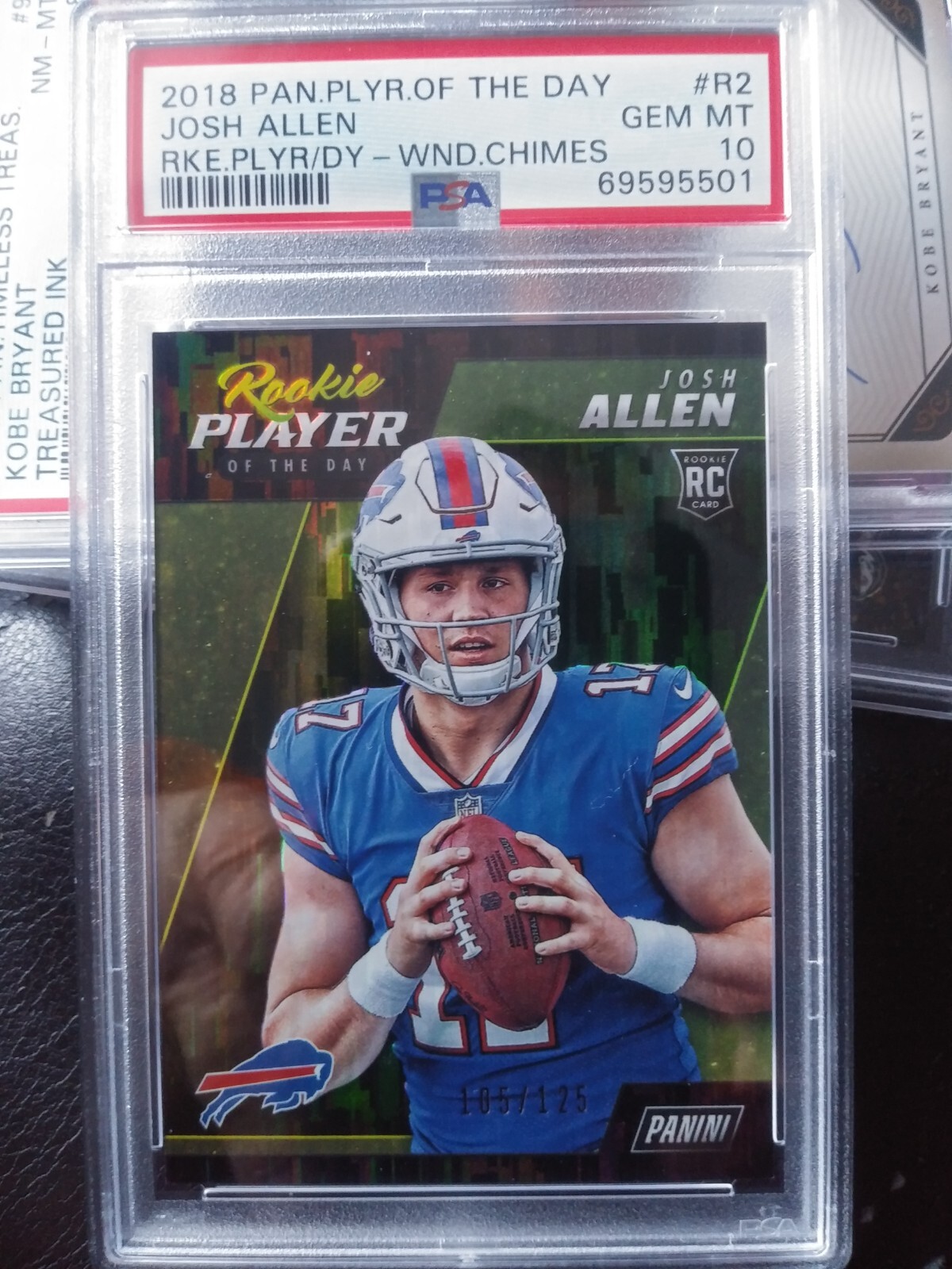 Josh Allen Panini Player of the Day Rookie Player of the Day #R2 Wind Chimes
