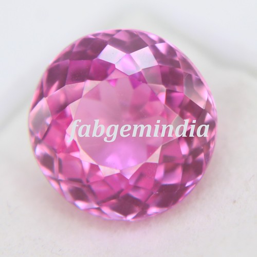 8 Ct Loose Gemstones Certified Excellent Cut Round Pink Natural Beryl