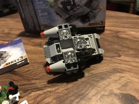 LEGO #75126 Star Wars Microfighters First Order Snowspeeder COMPLETE storm troop