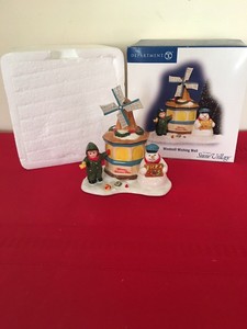 Dept 56 Snow Village Windmill Wishing Well