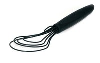 Orka All Silicone Flat Whisk. Color Black. Orka All Silicone Flat Whisk. Color Black.