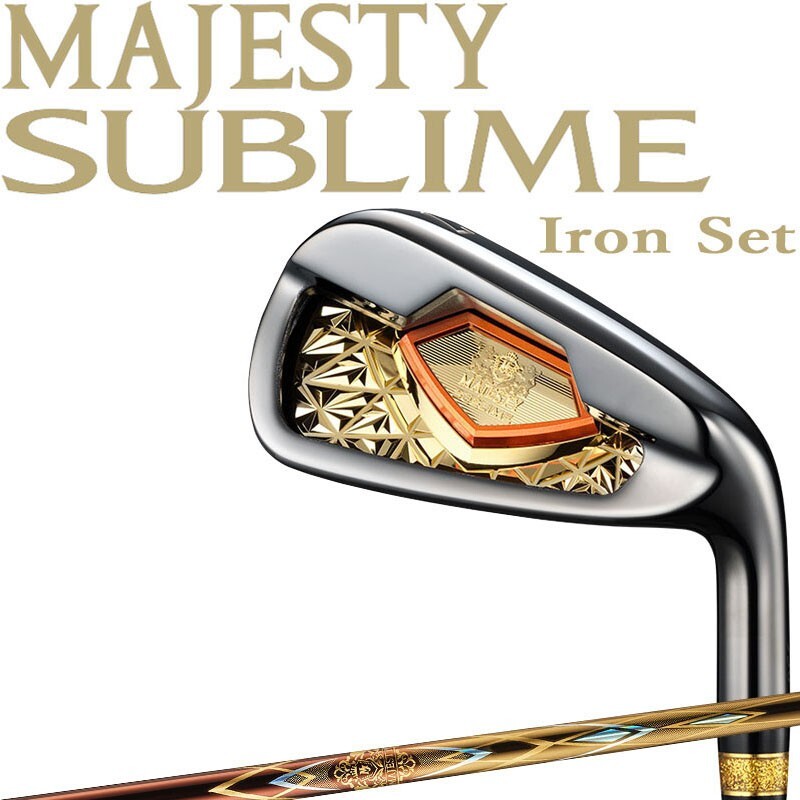 ★超高級★9番 アイアン 単品 Maruman MAJESTY SUBLIME MAJESTY maruman Golf Japan SUBLIME Men's Gold IRON #7,8,9,Pw