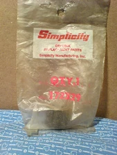 TWO SIMPLICITY, MOWER DECK HITCH ASSEMBLY SPACERS. 172329, 1732443  NOS  PART 