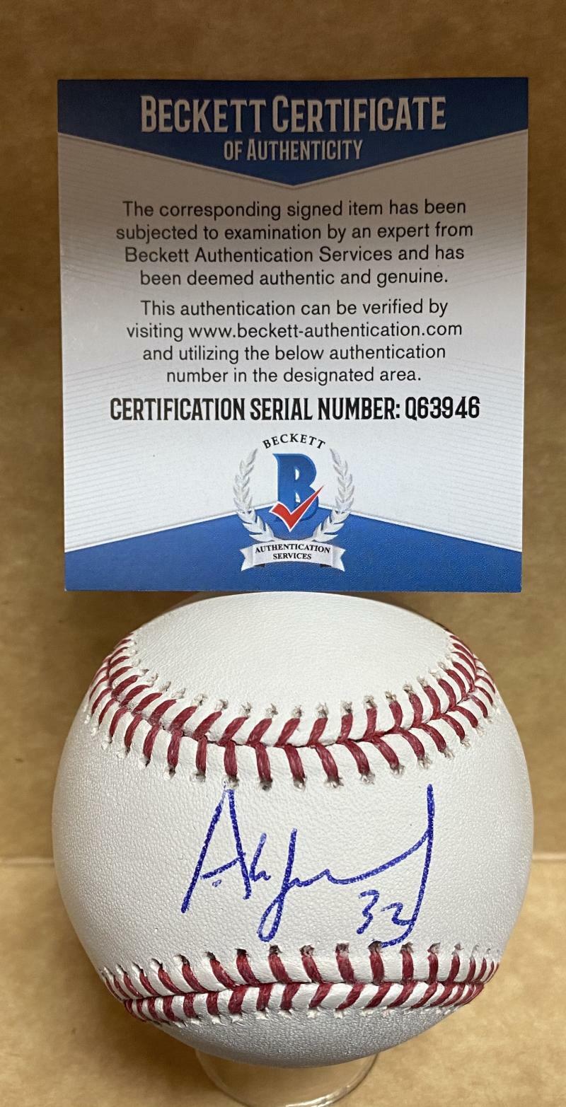 Professional Player Autographed Signed ALEX FERNANDEZ MARLINS/WHITE SOX M.L. BASEBALL BECKETT Q63946 