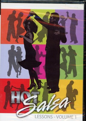 Hot Salsa Lessons - Vol 1 (DVD, 2005) BRAND NEW & SHRINK-WRAPPED