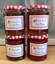 Tomato Jam-Quince Marmalade-Ilford Essex raw/Cut Comb Honey-Portuguese Marmalade