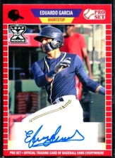 2021 Leaf Pro Set Eduardo Garcia #PS-EG1 Rookie Auto Milwaukee Brewers