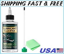 Silicone Treadmill Belt Lubricant 4.2ozHigh Temp Resistant w/ Applicator Tubes