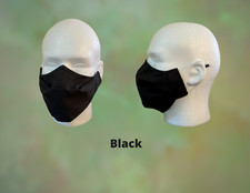 Best Fit breathable comfortable fabric face mask Black, adjustable HOLIDAY SALE