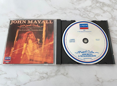 John Mayall Primal Solos CD TARGET ERA! MADE IN USA BY PDO London 820 320-2 OOP!