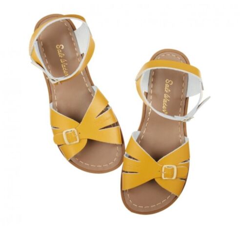 SALT WATER -  SW Classic  - Womens Mustard Sandals - NOW REDUCED Was £69.99 - Picture 1 of 6