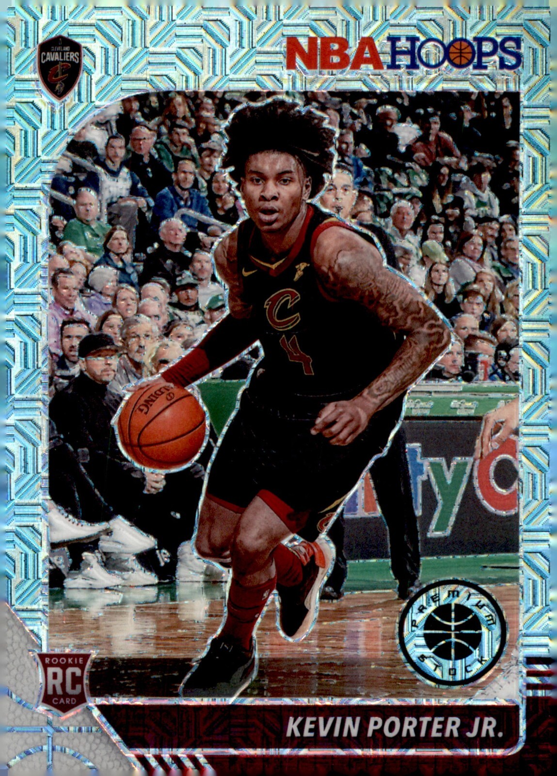 2019-20 Panini NBA Hoops Premium Stock - Kevin Porter Jr. #225 Silver Mojo (RC)