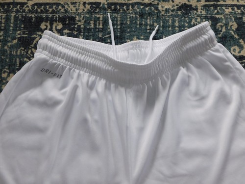Pantalones cortos deportivos/baloncesto blancos NIKE ― para mujer S pequeños ― DRI-FIT NUEVOS ― #DE40 - Imagen 3 de 5