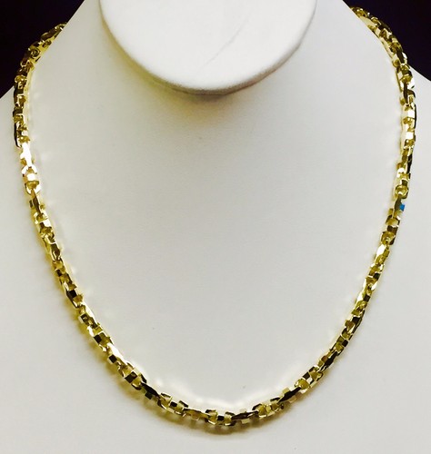 18k Solid Yellow Gold Anchor Mariner 