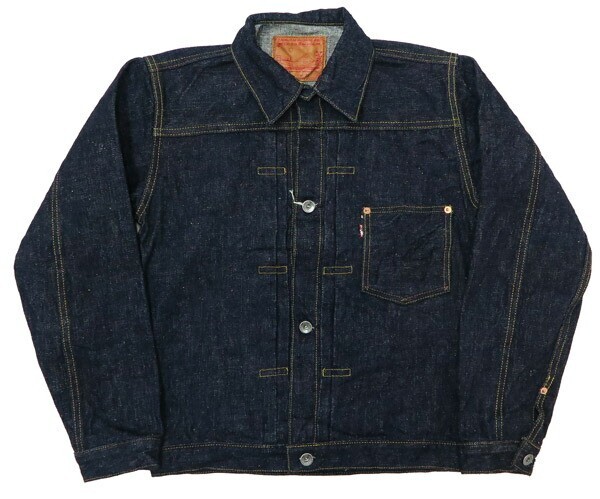 SAMURAI JEANS S0555VX 17OZ Denim JACKET ONE WASHED Indigo SAMURAI JEANS S0555VX 17OZ Denim JACKET ONE WASHED Indigo