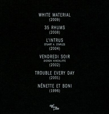 TINDERSTICKS - CLAIRE DENIS FILM SCORES: 1996-2009 NEW CD