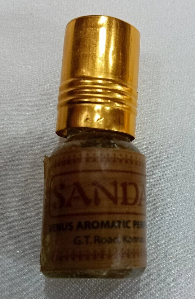 Perfume Attar Sándalo Unisex Botella 2,5 ml Fragancias Chandan Naturales Olor Foto 2 de 3