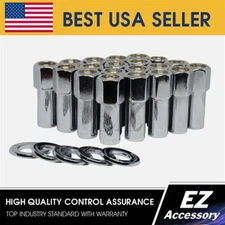 24 Pc Cragar SST WELD Open End Mag 12x1.5 with Center Washer