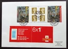 GB 2011 6x1st British Heart Foundation Booklet on First Day Cover, Lovedean SHS