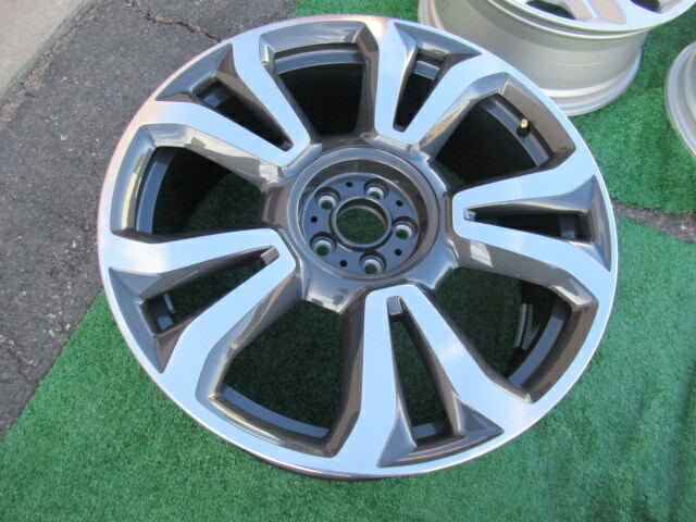 (1) ROLLS ROYCE CULLINAN OEM FACTORY 22" FRONT WHEEL RIM 6884706 POLISHED/GREY
