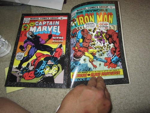 EXTREMELY RARE LIFE OF CAPTAIN MARVEL TRADE PAPERBACK COLLECTING 1ST THANOS!!! - Picture 10 of 12