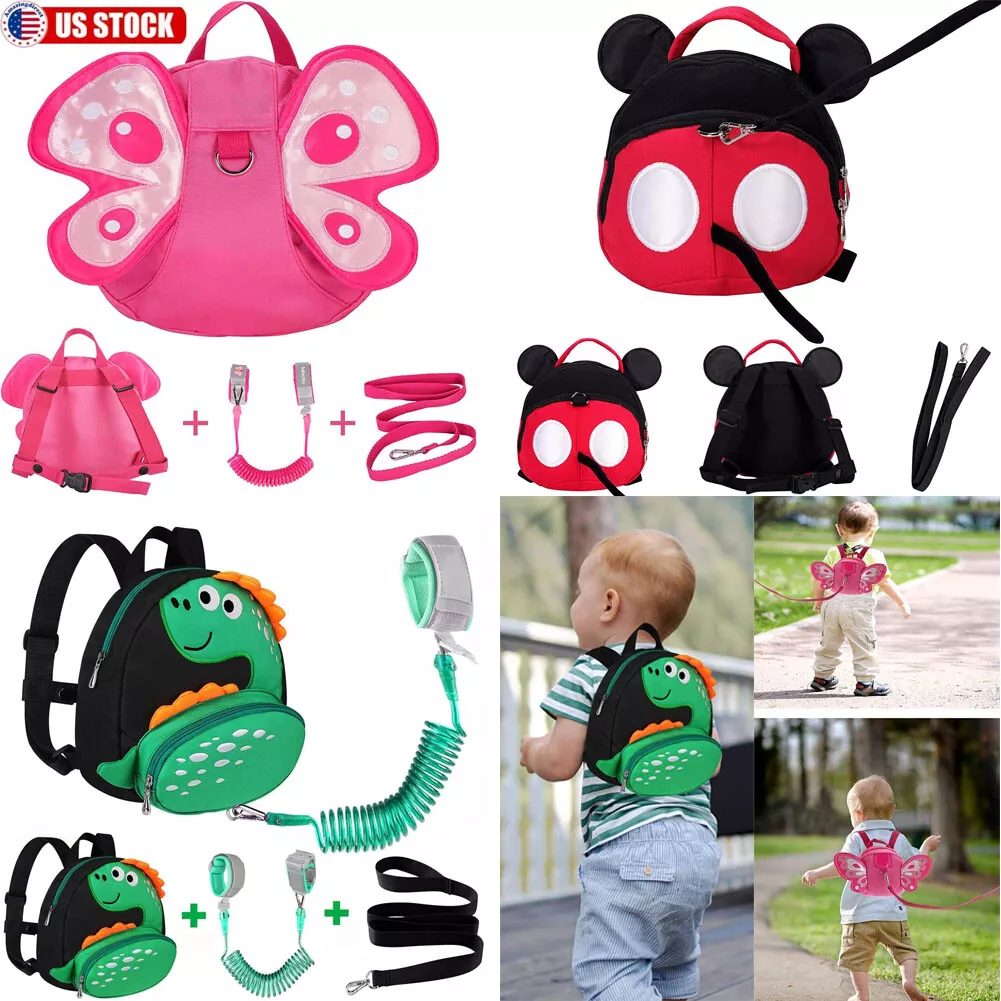 Kids top backpack leash