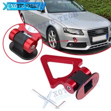 Accesorios de coche triángulo pista carreras estilo ABS gancho de remolque aspecto decoración para Audi A4