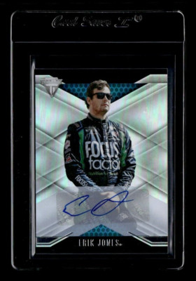 ERIC JONES 2022 PANINI CHRONICLES TITANIUM RACING #11 AUTO