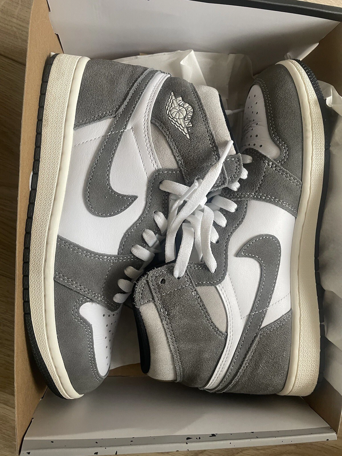 Air Jordan 1 Retro High OG Washed Black us U 7ero oro nero orozato meta