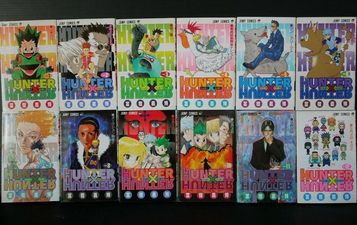 Hunter x Hunter Manga Set, Vol. 1-12: Yoshihiro Togashi