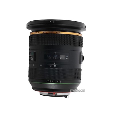 New HD PENTAX-DA * 11-18mm F2.8 ED DC AW K-Mount APS-C Format