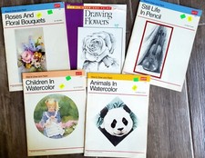 Walter Foster How To Draw And Paint Book Lot Of 5 Books