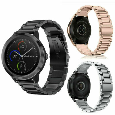For Garmin Vivoactive Vivomove HR Stainless Steel Metal Strap - Main Image