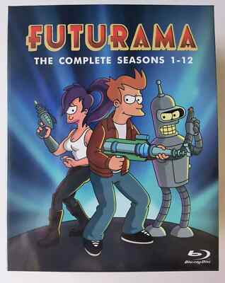 Futurama: The Complete Series Seasons 1-12 (BLU-RAY) Box-Set