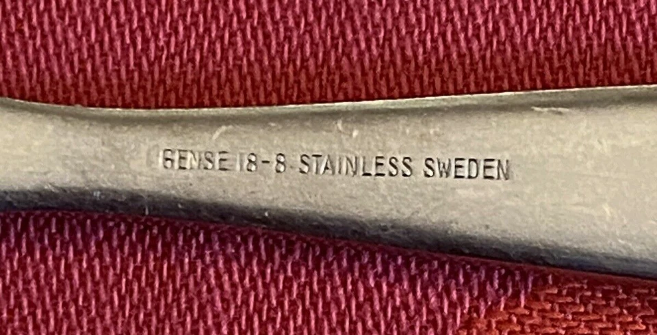 Gense Focus MCM Suecia Satén 2 cucharas: 1- Cucharadita 1- Lugar Ovalado/Cuchara Sopera" Foto 4 de 4