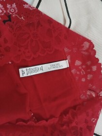VICTORIA SECRET PINK L 5 pack Panty Lot Hipster Bikini Thong Shorts velvet NEW