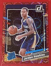 Jordan Hawkins - 2023-24 Donruss Basketball Rated Rookie FIREWORKS RED #'d /88