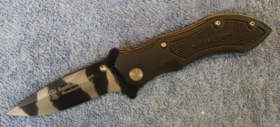 Smith & Wesson CK2CM Homeland Security Folding Knife 440C Blade NO BOX