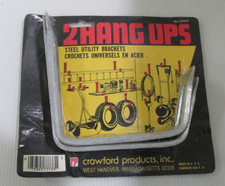 Crawford 2 Hang Ups Utility Hanger Brackets UHS3 - NIP Made in USA