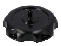 "Cnc Tankdeckel Mit EntlüFtung, \"Racing Optik\", Schwarz - FüR Simson S50, S51, Sr"