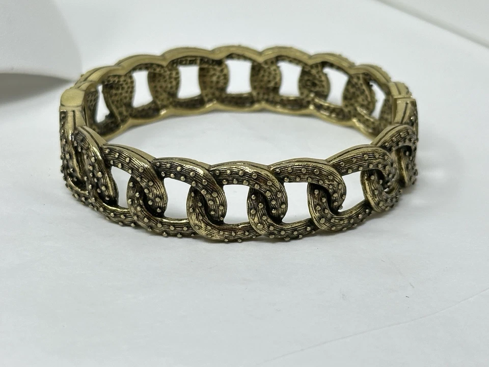 Бронзовый браслет HEIDI DAUS с цепочкой из кристаллов Swarovski 6,75 дюйма - Изображение 4 из 4