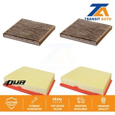 Air Cabin Filters (4 Total) Kit For Land Rover Range Velar Jaguar F-Pace XE XF