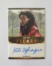 Rittenhouse Star Trek Connections Picard Autograph Ito Aghayere as Guinan VL