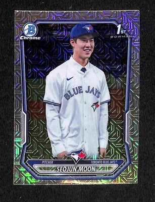 2026 Bowman Mega - Seojun Moon 1st Bowman Mega Mojo Refractor #BCP-127 Blue Jays